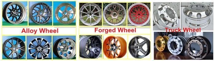 Black Machine Face Alloy Wheels for Car with 17/18 Inch