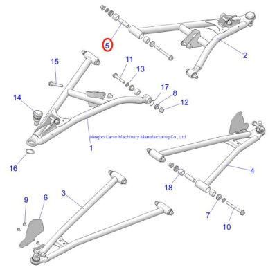 Polaris Ranger &amp; Rzr &amp; General Short M10 Shaft-Pivot