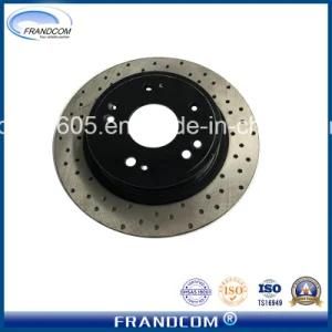 High Performance Slotted Rear Brake Rotor for Gza Binzhi