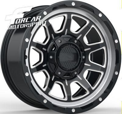 16 Inch 6 Holes 6*139.7 Black Coating Aluminum Car Alloy Wheels