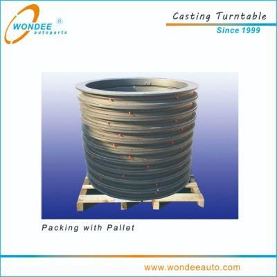 1100mm 1200 mm Jost BPW Type Ball Bearing Casting Turntable for Full Trailer