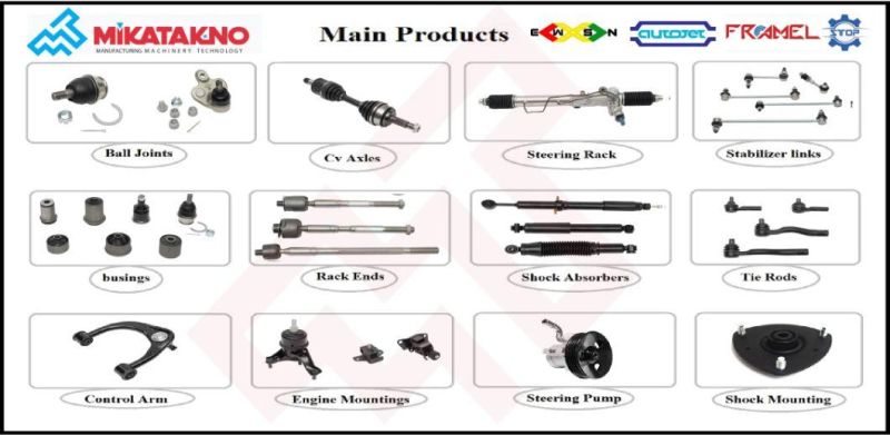 Auto Parts for All Types of Shock Absorbers of All Kinds of Japanese and Korean Cars in High Quality