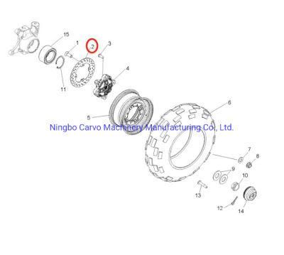 Polaris Rzr Front Disc-Brake