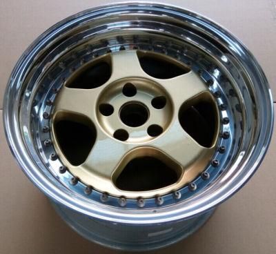 3 Piece Forged Wheel Inner Barrel and Center Disc Forged Wheel