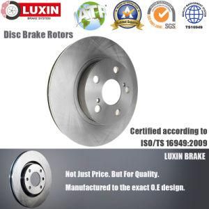 Automotive Spare Parts Brake Rotor for Toyota