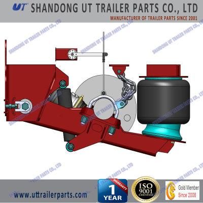 10 Tons Air Suspension for 146mm Round Drum and Disc Brake Grooved Axles