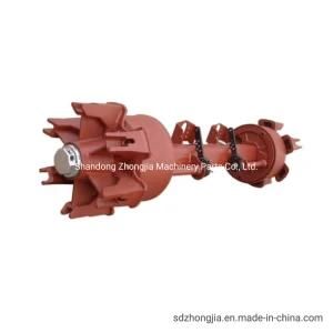 16t Spoke Axle German Style Axle Semi Trailer Axle BPW Axle Rear Axle Spider Axle for Truck Parts and Semi Trailer Vehicle Parts