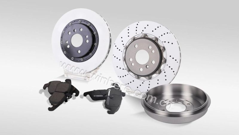 Auto Spare Parts Front-Right Brake Disc(Rotor) for OE#7L6615302E/95535140250/7L8615302/95535140251/95535140251
