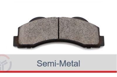 High Quality Semi-Metallic Low-Steel Ceramic Auto Spare Parts Brake Pad with ECE R90