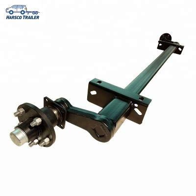 Trailer Drop Axles-45mm Square Beam Size-45mm Round Stub Axlesize-1400kg Capacity-100mm Dh