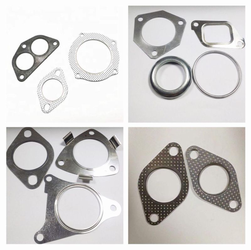 High Quality Auto Exhaust Gasket Exhaust Pipe Interface Pad 42.3*48.4*30.8