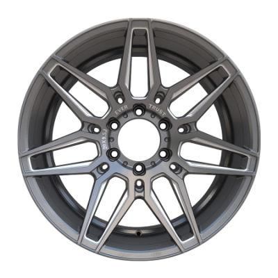 Gunmetal Milled Window Pick-up Wheel 20inch