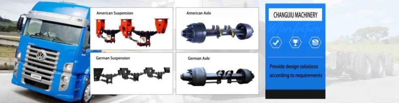 Hot Selling High Quality Trailer Parts & Accessories American Type Axle for Sale Provide Customization