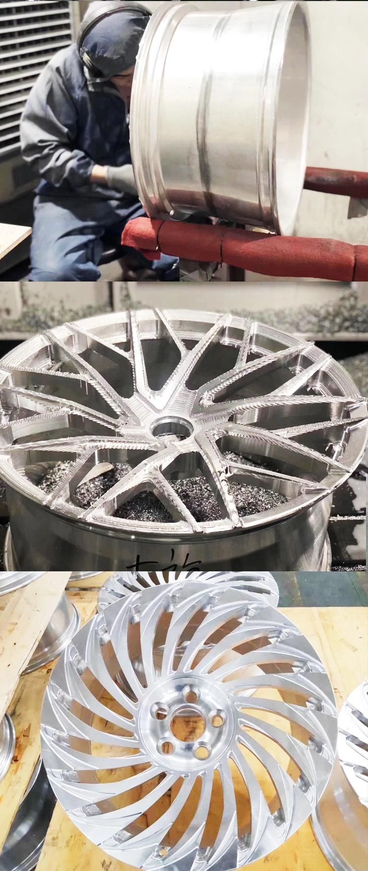   Alloy Rims Sport Aluminum Wheels for Customized Mags Rims Alloy Wheels Rims Wheels Forged Aluminum with Black Matt