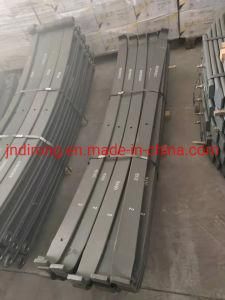 Chinese Heavy Truck Wg9725520072 Second Leaf of Front Leaf Spring Sinotruk HOWO Spare Parts