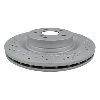 High Quality Aftermarket Painted/Coated Auto Spare Parts Ventilated Brake Disc(Rotor) with ECE R90