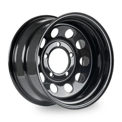 Black Steel Wheels Modular Wheel 17X9&quot; 5X165