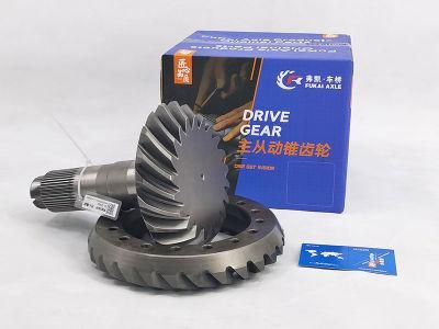 2502036/037-A0e 28/21 Middle Axle Bevel Gear for FAW Jiefang Truck Spare Parts