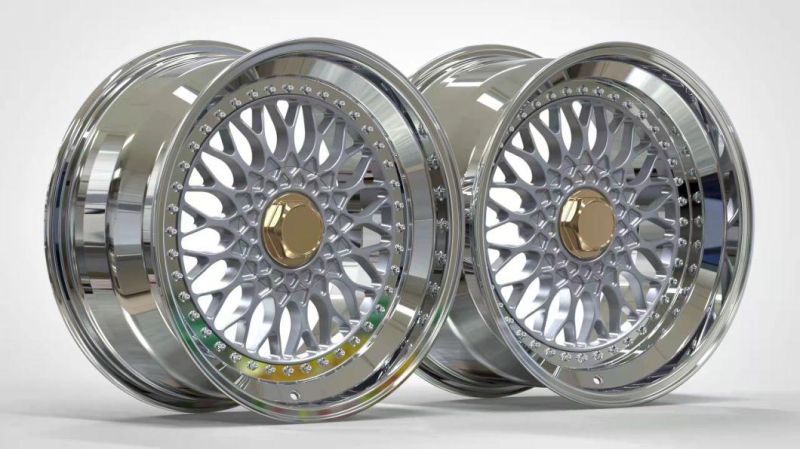 Forged Aluminum Alloy Car Wheels-Split Rims and Spokes 16 Inches -24 Inches