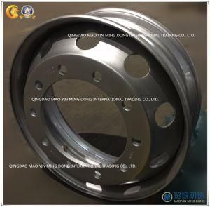 22.5X6.75 (N) TBR Truck Steel Wheel Tubeless Rim with Ts16949/ISO9001: 2000