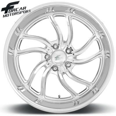 Forged Aluminum Alloy Wheel with 2-Slice Offroad Design