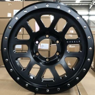 High Quality SUV Wheels 20 Inch PCD6X139.7 Wheel Rims with Machined Face
