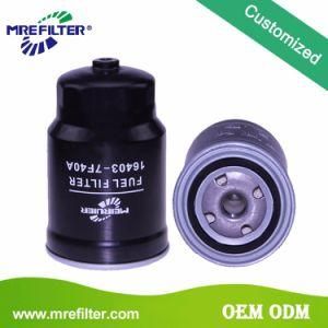 Auto Cartridge Parts Engine Fuel Filter for Nissan Trucks 16403-7f40A