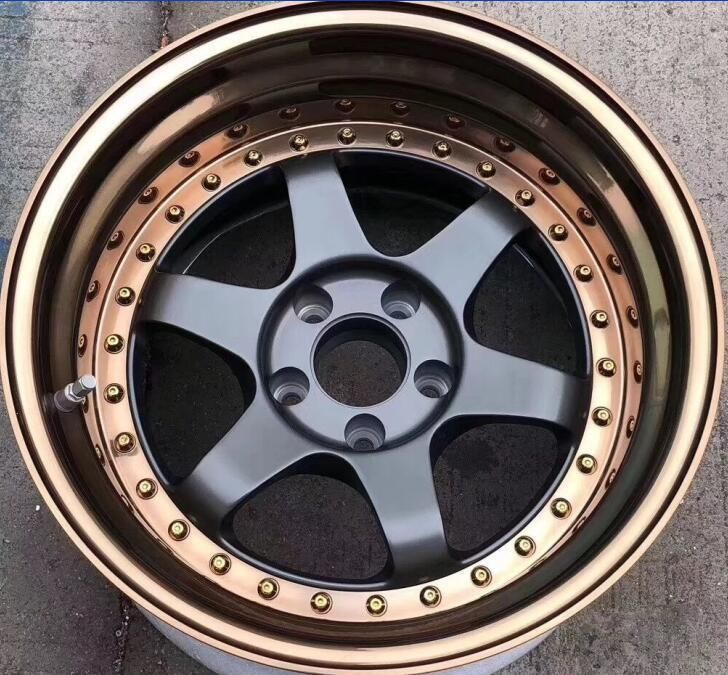 Forged Alloy Car Wheels 4 5 6 Holes 17 18 19 20 21 22inch Black Forged Aluminum Car Alloy Wheels Rim of Car