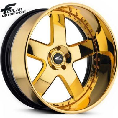 Fashion Car Alloy Wheels Forged Aluminum of Good Repeatability