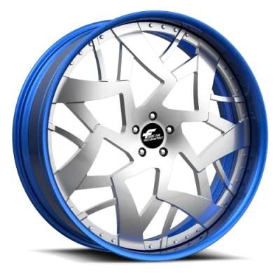 2 Slice Car Rims Wheels 18 to 24inch Forged Alloy Wheel