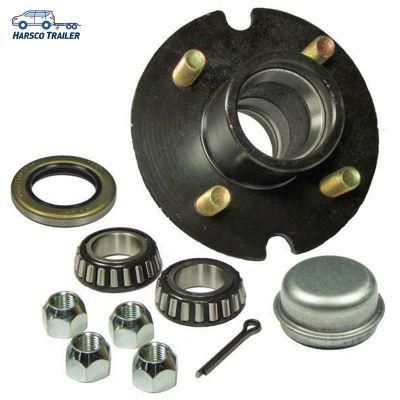 Trailer Hub Kit - 5 Bolt on 4-1/2 Inch Circle with 1-1/16 inch I.D. Bearings