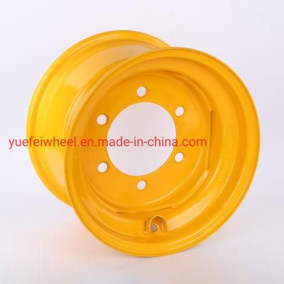 Yuefei Wheel Agricultral Wheel Steel Rim 15.3X9 with 6 Stub