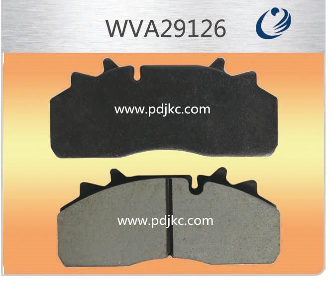 WVA29126 semimetal truck brake pad