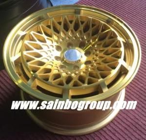 F70519 Aftermarket Gold Wheels Car Alloy Wheel Rims