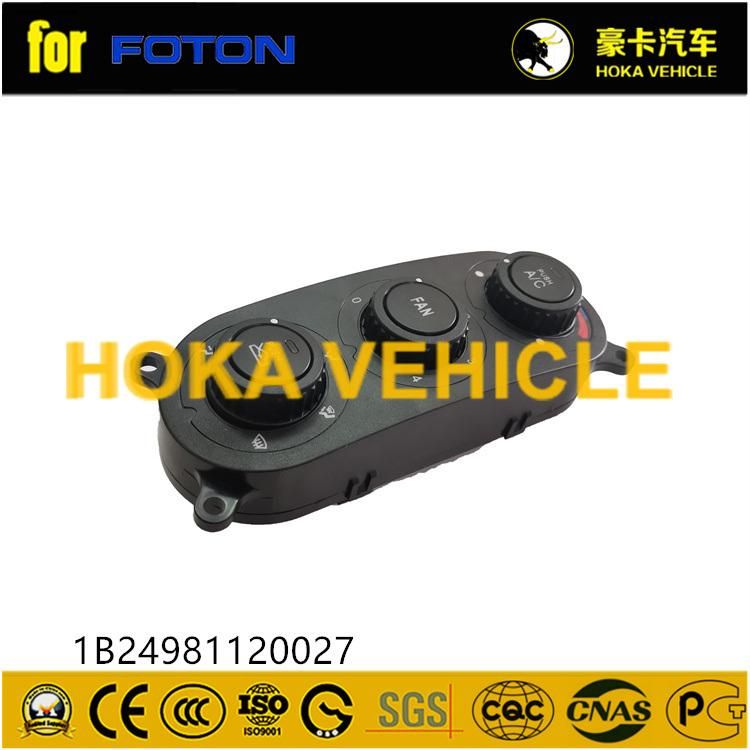 Spare Parts Warm Air Control Panel 1b24981120027 for Foton Heavy Duty Truck