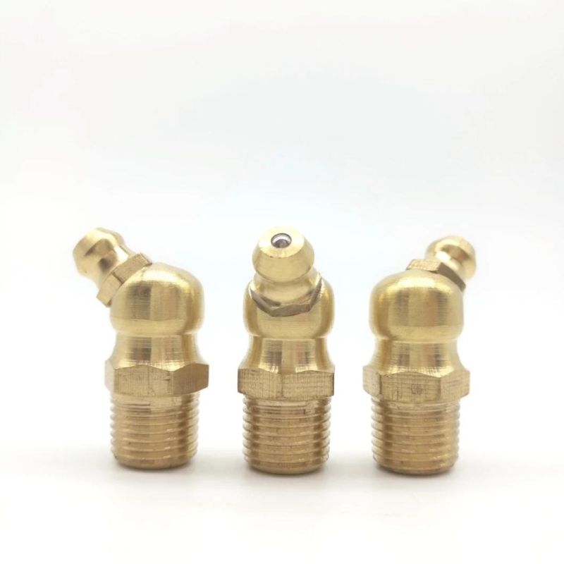 Brass Grease Fitting Nipple DIN71412