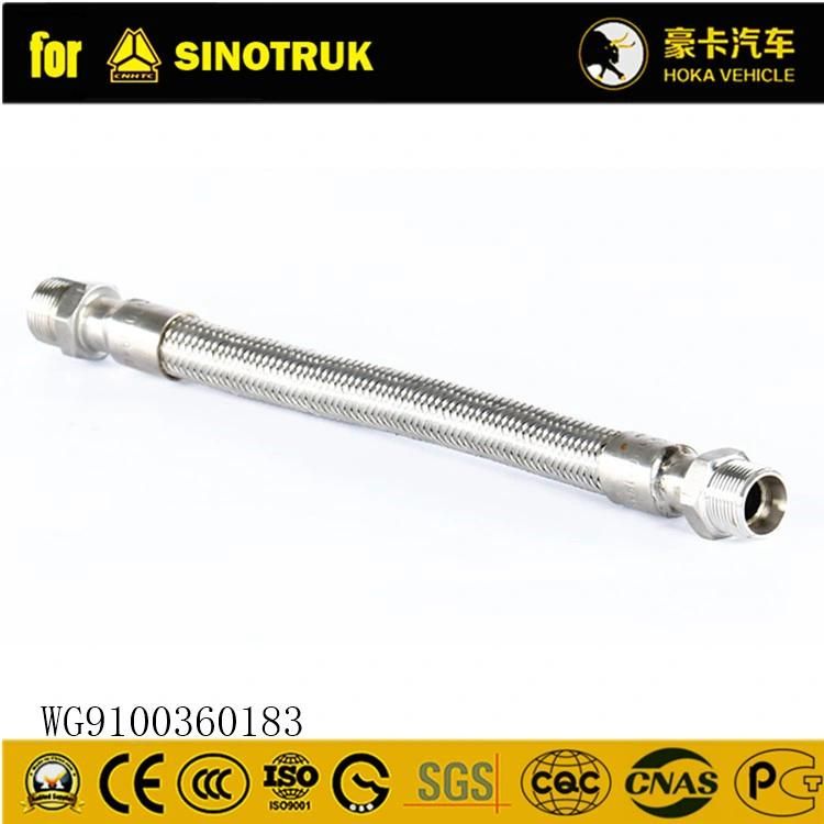 Original Sinotruk HOWO Truck Spare Parts Stainless Steel Bellows Assembly Wg9100360183