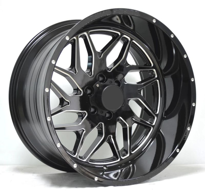 J881 JXD Brand Auto Spare Parts Alloy Wheel Rim Aftermarket Car Wheel