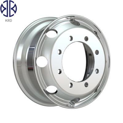 19.5X7.5 for Tyre Tire 10r19.5 Truck Bus Trailer OEM Brand Tubeless Forged Polished Single Two Sides Alloy Aluminum Wheel Rim