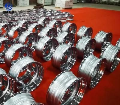 High Quality Wheel 225X825 Hot Sale Chromeplated Truck Wheels New Stainless Steel Disc