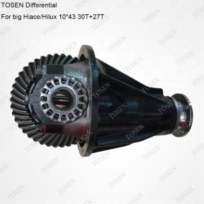Differential for Toyota Big Hiace Big Hilux Car Spare Parts Car Accessories 10X43 30t 27t