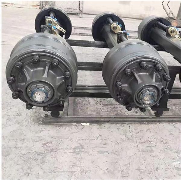 Good Quality 6000lbs Whole Set of Trailer Axle and Wheels Trailer Brake Axle Assembly