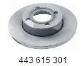 Brake Disc for Audi 443615301 (1 Year Warranty)