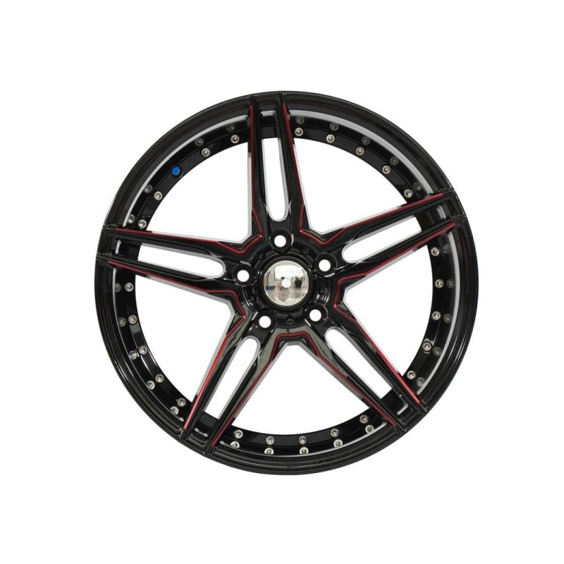 Factory Direct Sales Alloy Car Rim 2 PC Forged Car Rim