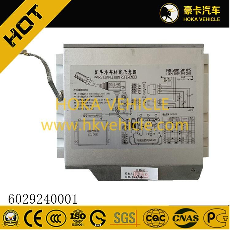 Original and Genuine Wheel Loader Spare Parts Controller 6029240001 for XCMG Wheel Loader