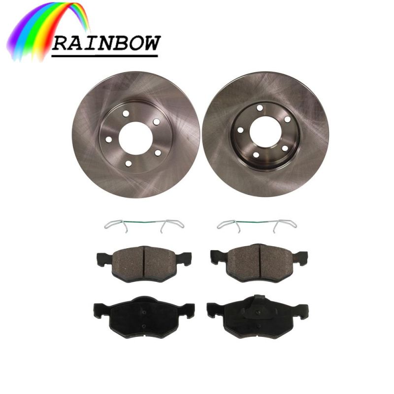 Supplier Auto Parts Semi-Metals and Ceramics Front and Rear Swift Brake Pads/Brake Block/Brake Lining 4096346 for Ford