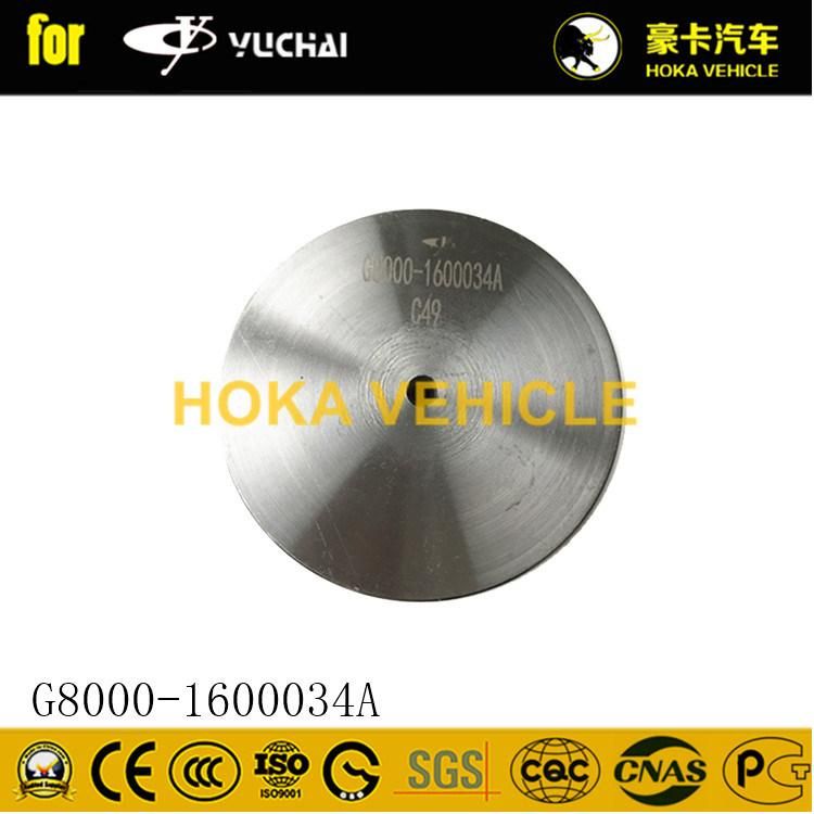Original Yuchai Engine Spare Parts Idle Gear Shaft G8000-1600034A for Heavy Duty Truck
