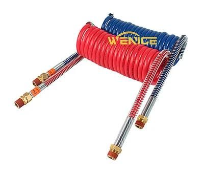 Heavy Duty Coiled Air Assemblies for Tractor Trailer