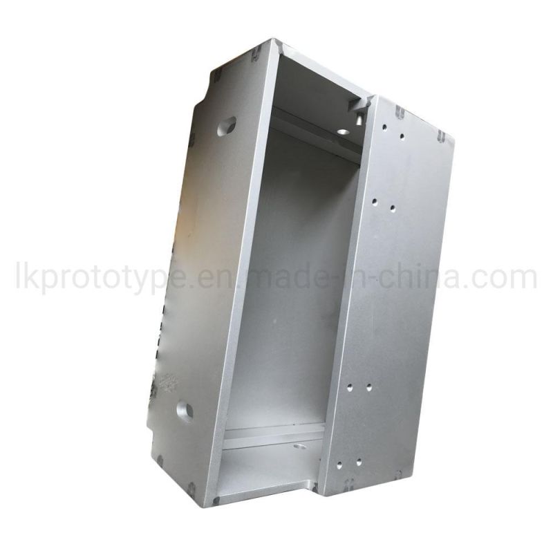 High Quality Custom Black-Powder Coated Aluminium Fabrication/5052/Sheet Metal Part Works