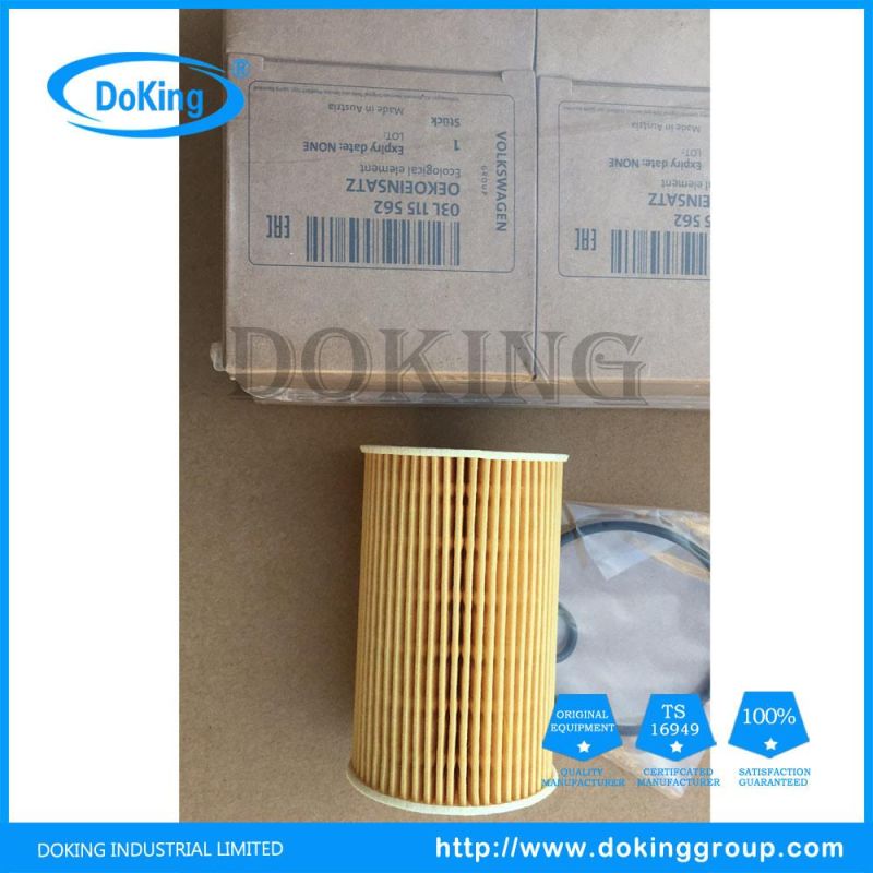 High Performance Oil Filter for Audi A1 Replace Part Number 03L 115 562